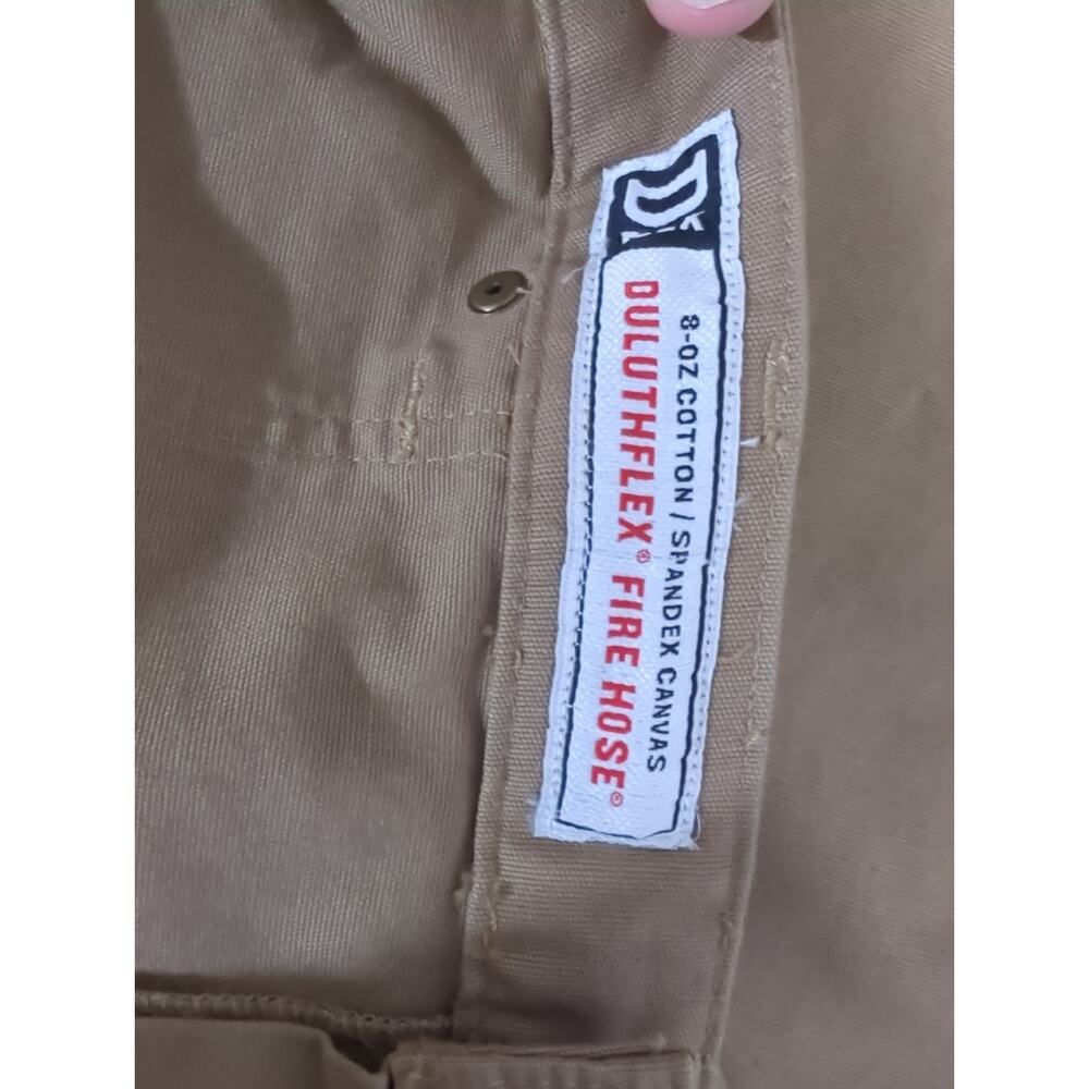 Duluth Womens Cargo Pants Fire Hose Flex Shift Slim Leg Pants Dark Gray 18 X 31 - Picture 4 of 11